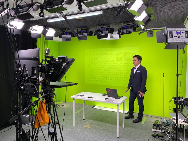 zoom ウェビナー　撮影　スタジオ　代行