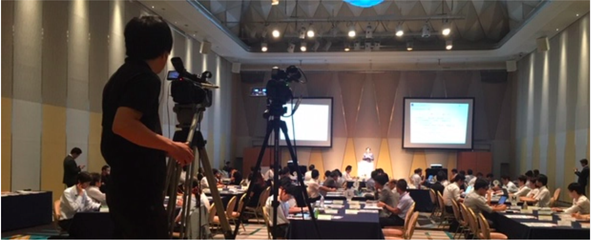 ハイブリッド　スタジオ　撮影　セミナー　ウェビナー  オンライン　撮影