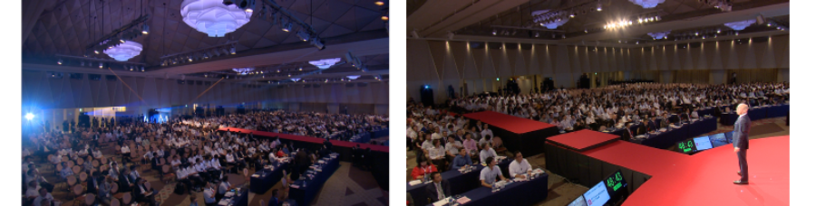 会場　設営　　会社　セミナー　オンライン