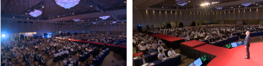 会場　設営　　会社　セミナー　オンライン